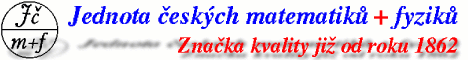 Logo Jednoty českých matematiků a fyziků
